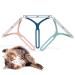 Mollypaws Pet Hair Remover for Couch, Carpet Scraper Fur Removal Tool for Furniture, Lint Cleaner Dog Hair, Reusable Cat Hair Removal Brush for Car Detailing (3 Pack) 3 Pack/pet hair remover brush