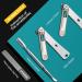 MR.GREEN 7in1 Manicure Set - Stainless Steel Professional Nail Clippers & Pedicure Tools with Travel Case (Mr-6032) - Buy Online on SooperMarket.com