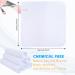 SINLAND Microfiber Waffle Washcloths 13x13 Inch 6 Pack White - Soft Facial Makeup Remover Cloths - Quick Drying & Exfoliating - Buy Online on SooperMarket.com