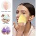 20 Pcs Reusable Facial Exfoliating Sponges for Deep Cleansing - Teardrop Shape Puff Style Exfoliating Pads for Removing Blackheads and Makeup | Women's Skin Care Solution - Buy Online on SooperMarket.com