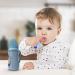 CHILLAX Fruit Feeder Pacifier Teether Toys - Set of 2 | Non-BPA Silicone Teethers for Babies | Easy-to-Grip & Dishwasher-Safe | Ideal for Infants 6+ Months | 4.15x2.03 - Buy Online on SooperMarket.com