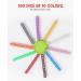 JoyCat 100 16mm 6 Sided Dice Set - Standard Game Dice for Kids and Classroom - 10 Translucent Colors with Storage Bucket - Buy Online on SooperMarket.com
