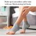 Moisturizing Heel Socks with Soft Gel Lining - Reusable Foot Moisturizer for Dry Cracked Feet - Pack of 2 - Buy Online on SooperMarket.com