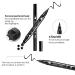 Dual Ended Waterproof Heart Stamp Eyeliner Pen | Long Lasting & Smudge Proof Eyeliner Makeup Tool - Buy Online on SooperMarket.com