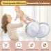 Lictin Breast Shells 2PCS Milk Collector Set | Silicone Nursing Cups for Breastfeeding | Includes 20 Breast Milk Storage Bags | Reusable and Leakproof - Buy Online on SooperMarket.com