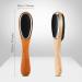 2-Piece 3-in-1 Lint Remover Brush & Shoe Horn - Beech Wood Handle for Clothes Wool Coats Couches & Pet Hair - Double-Sided Garment Cleaning Tool - Buy Online on SooperMarket.com