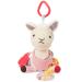 Skip Hop Bandana Buddies Baby Activity and Teething Toy with Multi-Sensory Rattle and Textures  Llama