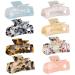 Hair Claw Clips Tortoise Barrettes Rectangle Shape Clips Fashion Hair Clips Celluloid pattern