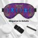 Buy Tie Dye Hippie Soft Sleep Eye Mask - Breathable Travel Eye Patch for Relaxation - Perfect for Women - Buy Online on SooperMarket.com