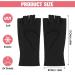 WLLHYF Anti UV Gel Nail Lamp Gloves - Professional Fingerless Protection for Nail Art DIY - Moisturizing Skin Care - 1 Pair - Buy Online on SooperMarket.com