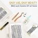 D-14 mm B 47 Cluster Lashes - 72 Clusters | Natural DIY Soft Fluffy Eyelash Extensions - Buy Online on SooperMarket.com