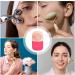 Teksome Ice Cube Face Roller - Silicone Ice Mold for Face Beauty - Food Safe Face Ice Mold for De-Puff Eye Bags Wash Face Ice Compress Pink Rose - Buy Online on SooperMarket.com
