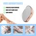 Crystal Hair Eraser - Painless Exfoliation Hair Remover for Men & Women | Fast & Easy Hair Removal Tool for Arms, Legs, Back, Chest | Soft, Smooth, Silky Skin | Rose Gold - Buy Online on SooperMarket.com