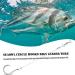 SEAOWL Saltwater Steel Circle Hook Rigs 24pcs 5/0-12-45lb - Octopus Offset Fishing Hooks Leader Wire for Catfish Bass - Buy Online on SooperMarket.com