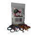 Captain O-Ring Field Medic Color Coded Master Paintball Oring Kit - 21 Sizes 63 Orings