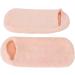 Moisture Socks for Rough Skin - Soft Gel Spa Socks - 2 Pack Essential Oil Design - Pink Moisturizing Socks for At Home Care - Buy Online on SooperMarket.com