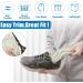 16 Pairs 3D Memory Foam Shoe Inserts | Men Women Comfort Insoles for Foot Pain Relief - Buy Online on SooperMarket.com
