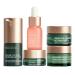 Biossance Overachievers Set. Squalane + Lactic Acid Resurfacing Night Serum Bundle with Travel Size Best Sellers to Hydrate, Exfoliate and Smooth Fine Lines (5 items)