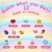 Bath Bomb Gift Set with Surprise Toys - Organic & All-Natural Ingredients - Ideal Birthday & Easter Spa for Kids - Buy Online on SooperMarket.com