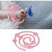 Topincn Pink Silicone Pacifier Clips Adjustable Baby Bottle Straps & Toy Seat Belts - Stretchy Bite Ring Dishwear for Strollers - Buy Online on SooperMarket.com