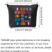 TOBGBE Knitting Project Bag - Funny Knitting Gift for Women - Love To Knit Yarn Bag - Buy Online on SooperMarket.com