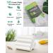 1.2 Gallon Compostable Trash Bags - Small Strong Garbage Bags for Bathroom, Office, Kitchen - Fits 4.5-5 Liter Cans - White Compost Bags - Buy Online on SooperMarket.com