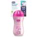 Chicco Glow In The Dark Insulated Rim Spout Trainer Sippy Cup 9oz Pink - Spill Free, 12m+ (1pk) - Buy Online on SooperMarket.com
