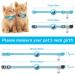 Lafayi 2 Pack Reflective Cat Collar with Airtag Case Adjustable GPS Tracker Personalized with Bell & Safety Lock - Blue - Buy Online on SooperMarket.com