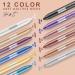 Skynest Eye Pencil Set - 12 Pcs Eyeshadow & Eyeliner | Matte, Shimmer, Metallic | Long Lasting, High-Impact | Multi-Dimensional Makeup Kit - Buy Online on SooperMarket.com