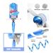 WSZCML Anti Lost Wrist Link with Key Lock | Reflective Toddler Safety Harness Rope Leash - Blue (2M/6.56 ft) - Buy Online on SooperMarket.com