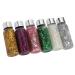 6 Colors Glitter Set - 180ML Arts & Crafts Supplies | Festival Makeup Nail Face & Hair Glitter - Sequin Pigment Powder for Creative Projects - Buy Online on SooperMarket.com