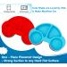 Baby Silicone Placemat Non-Slip Feeding Plate for Toddlers - BPA-Free, FDA Approved, Dishwasher Safe (New Car Blue) - Buy Online on SooperMarket.com