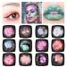 Chunky Holographic Body Glitter 12 Colors Mixed Cosmetic Glitter Nail Sequins Iridescent Flakes for Face Eye Hair Body Festival Makeup  Nail Art