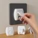 Outlet Covers Baby Proofing(32 Pack)with Hidden Pull Handle Child Safety Socket Cover Electric Power Plug Covers Protector Caps