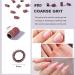 Sanding Bands for Nail Drill - 75pcs #80#120#180 Grit Manicure Efile Sanding Bits Replacement - 3/32 Inch Grinding Polishing Nail Sanding Bands - Ideal for Manicures and Pedicures - Buy Online on SooperMarket.com