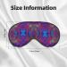Buy Tie Dye Hippie Soft Sleep Eye Mask - Breathable Travel Eye Patch for Relaxation - Perfect for Women - Buy Online on SooperMarket.com
