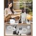 oneisall Dog Grooming Kit | Vacuum Blow Dryer & Clippers | 8 Tools for Shedding & Trimming | 7 Heat Levels | 2.5L Capacity - Buy Online on SooperMarket.com