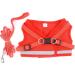 Ranphy Cat Dishes & Breakproof Reflective Chest Harness for Small Cats | Soft Fabric Puppy Dishes | XS Red - Perfect for Cats & Dogs - Buy Online on SooperMarket.com