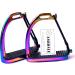 RAINBOW PEACOCK STIRRUPS AMIDALE HORSE RIDING IRON FILLIS MULTI COLOR BNWT 4.75 INCHES AND 5.00 INCHES (5.00 INCHES) - Buy Online on SooperMarket.com