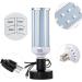 100W UV Light Sanitizer Bulb | UVC Disinfection Germicidal Lamp E26/E27 Base - Home, Office, Hotel | White - Buy Online on SooperMarket.com