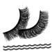 HAPINARY Natural Women Lashes 10 Pairs Fake eyelashes Curly 7d fiber Russia Natural Strip Lashes