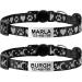 Tagme 2er-Pack Cat neck band with name and address shield reflective cat neck band with safety clasp and bell for kittens black 15-20 cm black