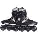 Adult Inline Skates for Street Urban- Black Men 9 /Women 9.5 - Beginner Outdoor Speed Skates - Buy Online on SooperMarket.com