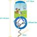 Petphabet Intestepflock Insertspirale - 3m Dog Leash with Floor & Earth Anchor | Teal Tie Out for Outdoor Use - Buy Online on SooperMarket.com