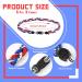 Nosiny 6 Pcs Baseball Rope Necklaces - Tornado Titanium Sports Necklace for Men & Women - Assorted Colors - Buy Online on SooperMarket.com