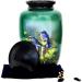 HLC URNS Lovely Humming Bird Adult Cremation Urn for Human Ashes - Adult Funeral Urn Handcrafted - Affordable Urn for Ashes (Adult (200 lbs) 10.5 x 6 Lovely Humming Bird Cremation Urn) - Buy Online on SooperMarket.com