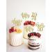 24 Pcs Glitter 50th Birthday Cupcake Toppers for Celebrating Fifty Years Old Birthday Party Decorations (Gold) - Buy Online on SooperMarket.com