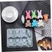 Alipis 2pcs Silicone Cake Mold Clay Molds Candy Molds Easter Themed Molds DIY Baking Moulds Candy Decor Baking Accessory Silicone Molds Crystal Cupcake Chocolate Accessories Silica Gel - Buy Online on SooperMarket.com