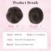 REECHO 2 PCS Mini Claw Clip in Messy & Cat Ears Hair Bun Extensions Wig Accessory Updo Hairpieces for Women Girls (Pack of 2-3.5" Wavy Medium Brown with Highlights) Pack of 2 - 3.5" Wavy Medium Brown with Highlights - Buy Online on SooperMarket.com