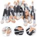 Mikinona 24pcs Eyeshadow Brush Kit Brush Eyeshadow Makeup Eyeshadow Brush Eye Shadow Stick Sponge Set Miss 7cm Colorful - Buy Online on SooperMarket.com